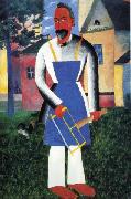 Kazimir Malevich On Vacation oil painting reproduction